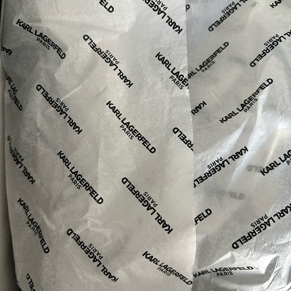 Karl Lagerfeld Paris Malna Rhinestone Embellished Comfort Knit Slip-On Sneaker - Picture 6 of 7